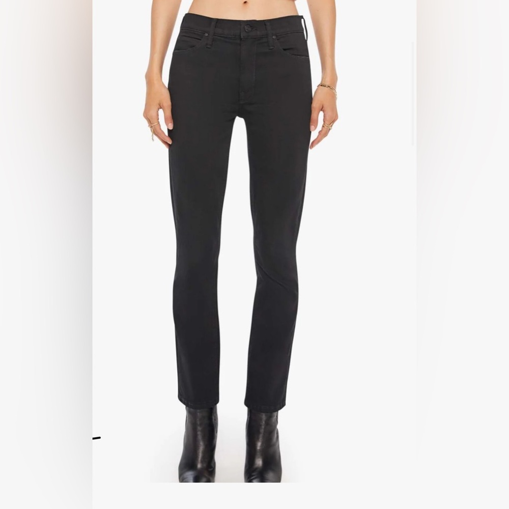 MOTHER Classic Black Denim Size 25